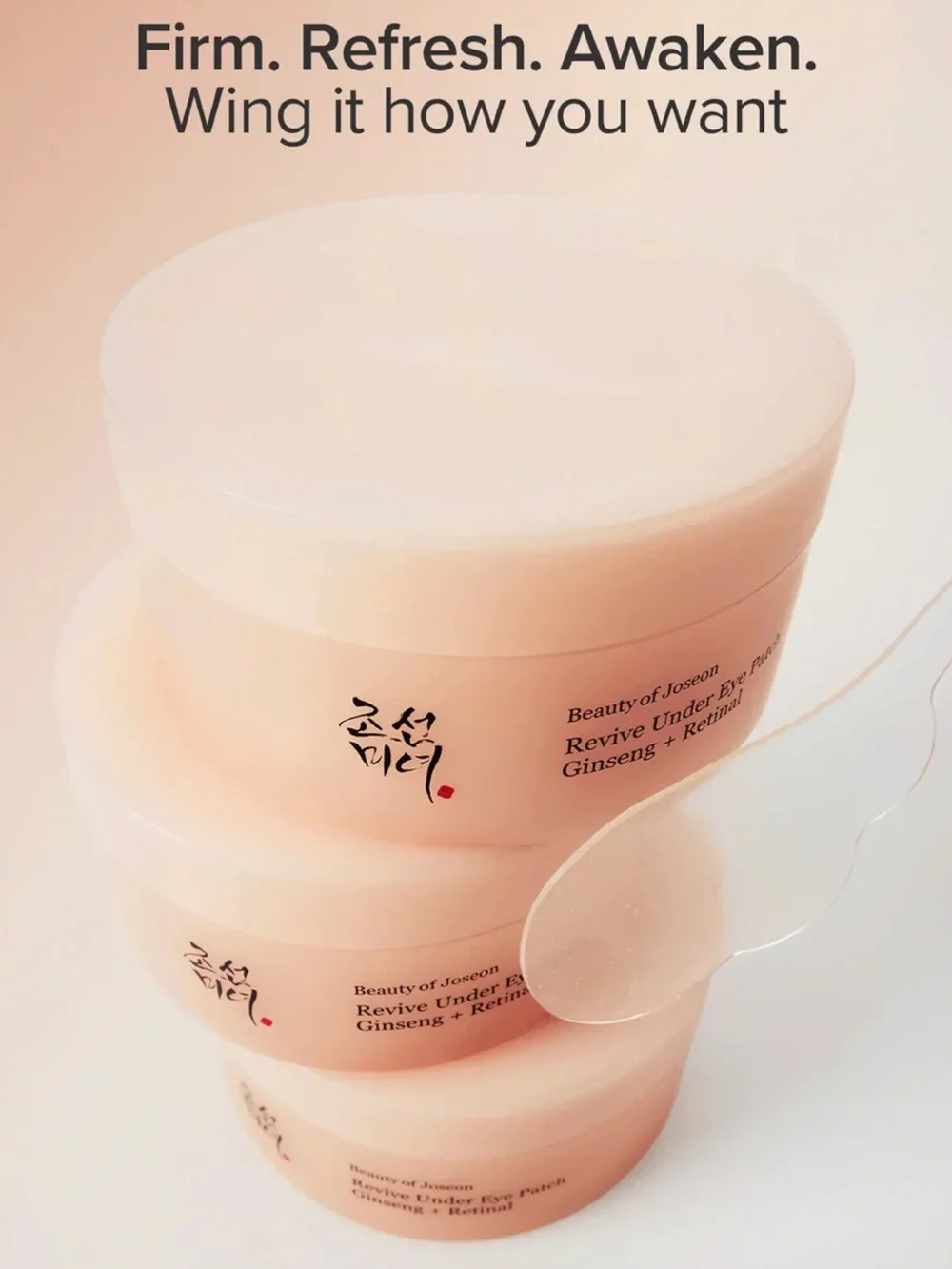 Beauty of Joseon Revive Under Eye Patch Ginseng + Retinal target wrinkles + more